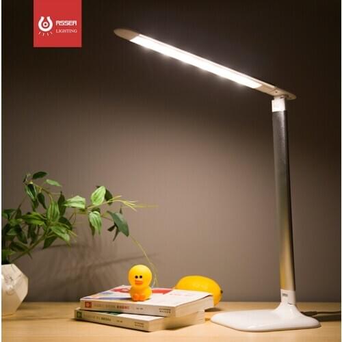 Dimmable Energy Saving Table Lamp Desk Study Reading Light Adjustable LED Eye Protection Lamp US/EU/UK Plug