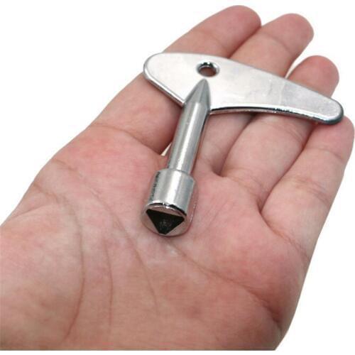 1pc Single Inner Triangular Key Elevator Key Subway High-Speed Rail Inner Triangle Water Meter Valve Key Wrench