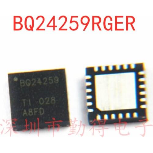 5Pcs/lot BQ24259 BQ24259RGER VQFN24 Charger IC MI5A Power On Charging chip USB Control IC