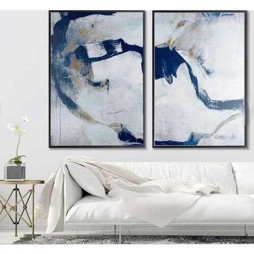 Abstract Minimalist Watercolor Line Canvas Paintings Pictures Nordic Wall Art Poster Print Living Room Home Decor Drop shipping