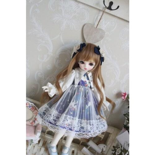 Blyth Salon doll 1/6 1/4 scale BJD clothes accessories Western-style Loose cute dress for BJD/SD YOSD MSD doll C0562