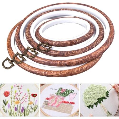 CIASSTHREE Plastic Embroidery Hoop