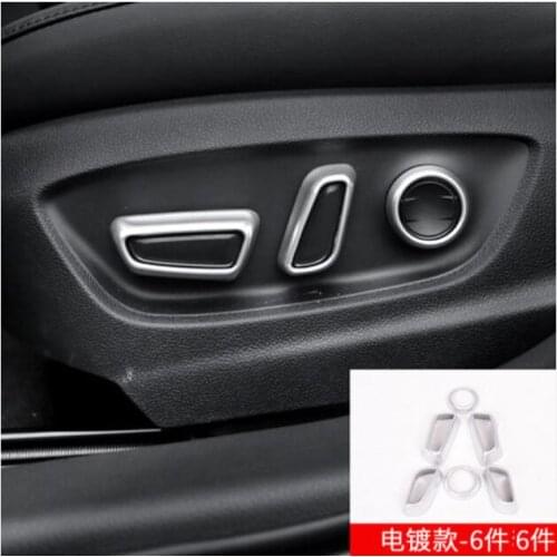 For Toyota Avalon 2019 2020 Car Seat Adjustment Switch Knob Button Control Covers Trims Interior Molding