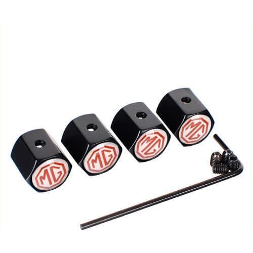 Car Styling Auto Wheels Sticker Valve Stem Caps for MG logo for Morris Garage MG3 MG5 MG6 MG7 TF ZR ZS GS MG 3 5 6 7 GT SUV