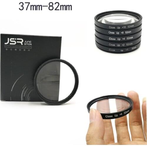 Close Up Lens Macro Filter Kit +1 +2 +4 +10 37MM 40.5MM 43MM 46mm 4 49mm 52mm 55mm 58mm 62mm 67mm 72mm 77mm 82mm For cameras