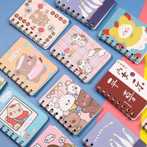 Mini Notebook with Pocket Book Small Book Cute Small Gift Wholesale Portable Notebook Stationery