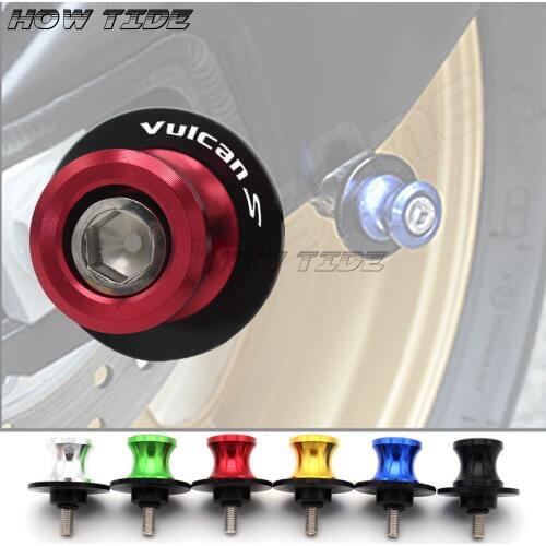 Motorcycle CNC Aluminum Swingarm Spools slider 10mm stand Screws For Kawasaki VULCAN/S 650cc VULCAN S 650 cc2015 2016