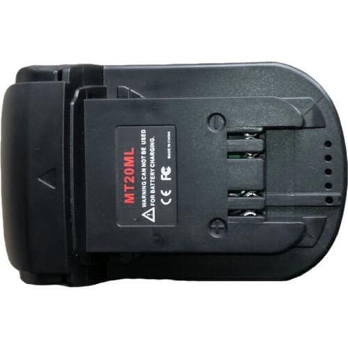 Mt20Ml Battery Converter Adapter For Makita 18V/20V Li-Ion Battery Bl1830 Bl1860 Bl1815 For Milwaukee M18 Li-Ion Battery