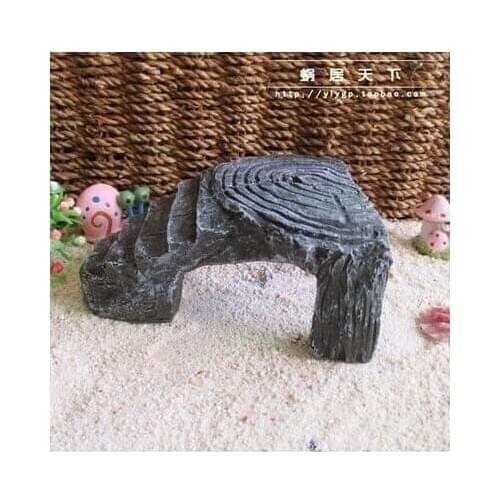 Pet Hermit Crab Climbing Dodge Landscaping amphibious crawler Feeding Box