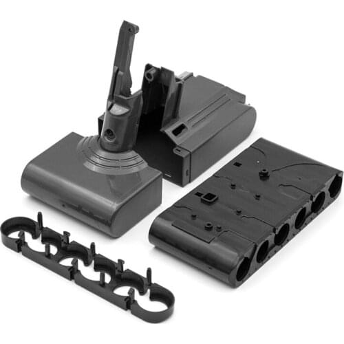 Battery Plastic Case Battery Housings for Dyson V8 Absolute Animal Exclusive Vacuum Cleaner