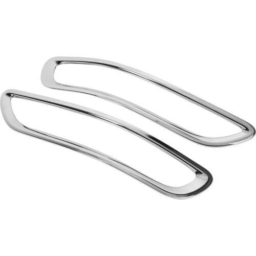 1 Pair of Rear Fog Light Lamp Cover Trim Frame for Kia Sportage KX5 QL 2015 2016 2017 2018 Chromium Styling Car Styling New