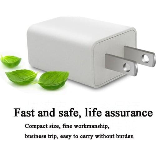 Universal 5V/1A portable USB Charger Smart Quick Fast Charging Head Charger Adapter US/CN/JP Plug For Iphone/Huawei/Xiaomi