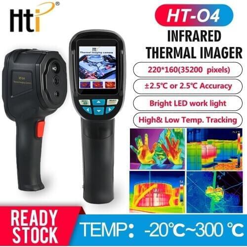 Hti High-pixel Infrared Thermal Imager HT-04 220*160 Real-time Visual Heating Power Detection Infrared Thermal Imaging Camera