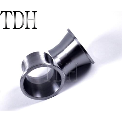 1 Pair Motorcycle Back Pressure Exhaust Port Torque Cones Drag Pipe Power Cones Anti-Reversion Cones Universal For Harley 86-16