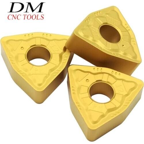 10pcs WNMG433 / WNMG080412-PM Carbide inserts CNC turning inserts for steel