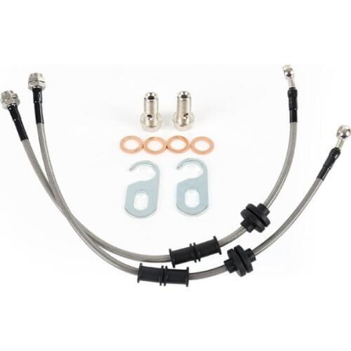 2pcs for Audi Q5 TT A6L A3 Q3 A4L A5 S5 modified brake steel throat original car tubing brake hose tube
