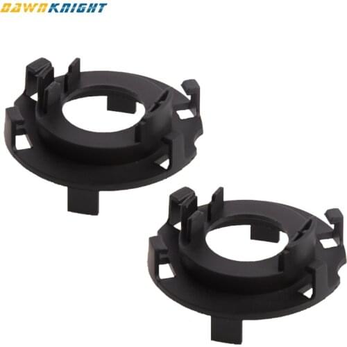 2PCS H7 Led Headlight Socket Adapter For Hyundai MISTRA New TUCSON For KIA Carnival CERATO 3 H7 Led Car Socket Base