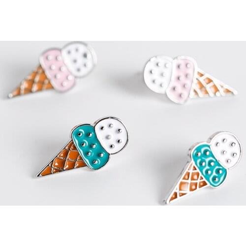 2021 Simple personality summer hot jewelry Women Crystal from Austrian Cute little fresh fruit flamingo earrings female