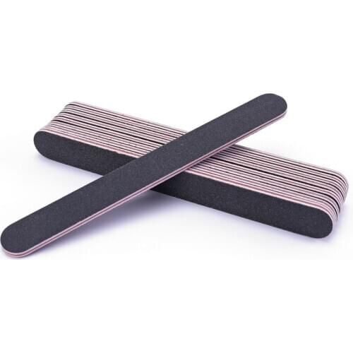 5pcs/set Sanding Files Buffer Block Black Nail Art Sandpaper File Buffer for Salon Manicure UV Gel Polisher Nail Tools