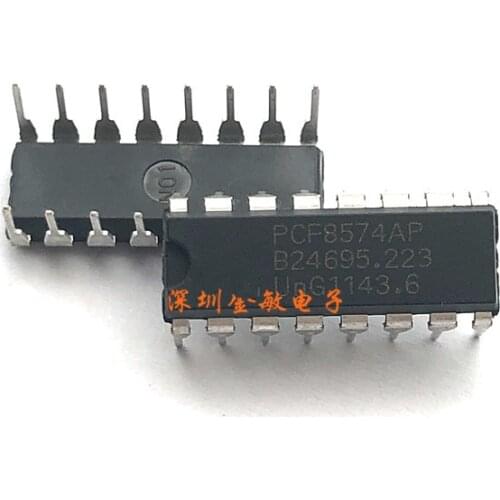 Free shipping 50PCS PCF8574AP PCF8574A PCF8574 DIP-16