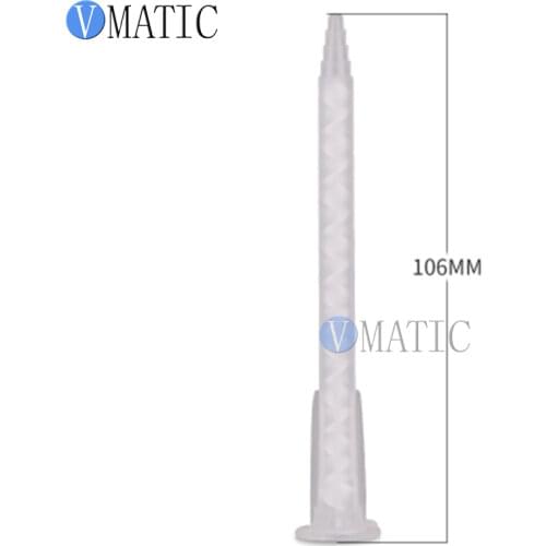 Free Shipping 50 Pcs Resin Static Mixer MA5.0-17 / MA5.4-17S Mixing Nozzles For Duo Pack Epoxies