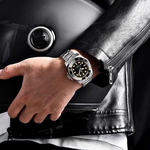 PAGANI DESIGN Fashion Luxury Mens Watches Stainless Steel Waterproof Business Automatic Watch Top Brand Mechanical Wrist Watch
