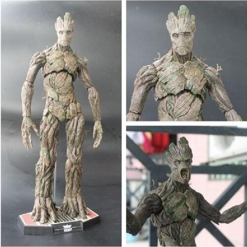 Marvel Avengers Union Galaxy Guard Tree Gen Rut 40 Cm Large Size Movable Doll Hand Toy Toy Collection Gift