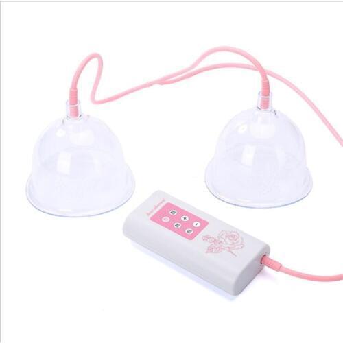 Electric Breast Enlargement Device Vacuum Pump Cup Breast Enhancing Big Bust Cupping Machine Nipple Enlarge Beauty Shaping Tool
