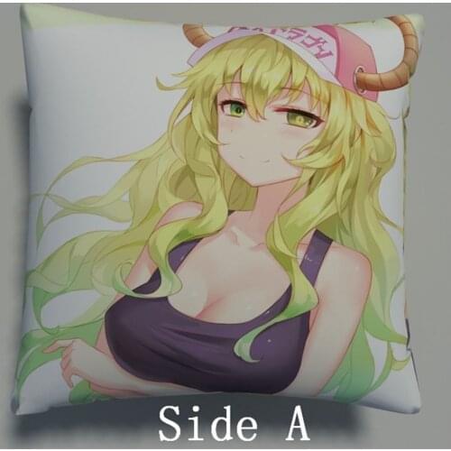 Kobayashi San Chi No Maid Anime Manga Two Sides Pillow Cushion Case Cover Cosplay Gift New 713
