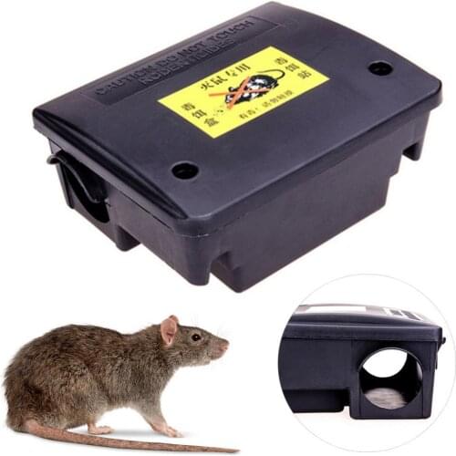 Reusable Plastic Mouse Trap Mice Pest Rat Catch Device Rodent Catcher with Key piege souris co2
