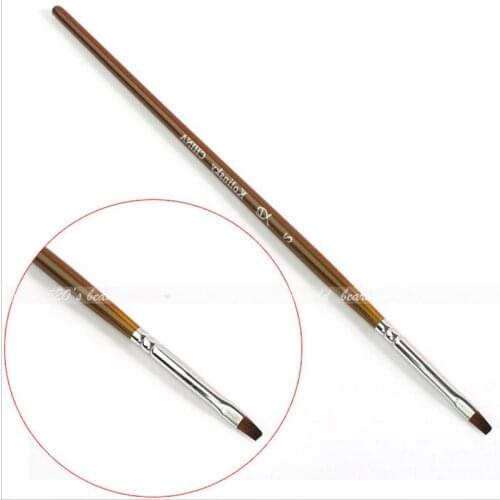 1 Pcs Professional Acrylic French Nail Art Brush Set UV Gel Polish DIY Painting Drawing Liner Pen