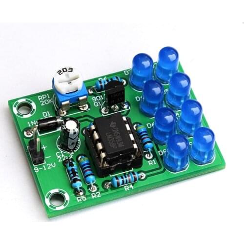 Diy electronic kit set LM358 Breathing Light assemble Kit Electronic DIY ciecuit learning project beginger