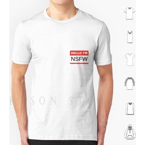 Nsfw White T Shirt Men Cotton Nsfw White