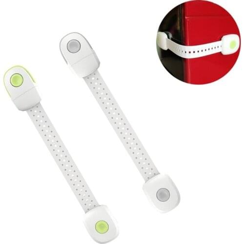 Adjustable Adjustable Door Locks Child Proof Cabinets Toilet Lid Drawer Washing Machine Jammer Children Baby Safety Care Home