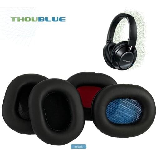 THOUBLUE Replacement Ear Pad For Philips SHB9850NC Earphone Memory Foam Cover Earpads Headphone Earmuffs Sleeve