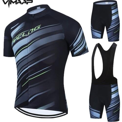 Cycling Jersey Set 2021 Pro Team VIMAAP summer Bicycle Cycling Clothing Bike Clothes Men Mountain Sports bike Set Cycling Suit