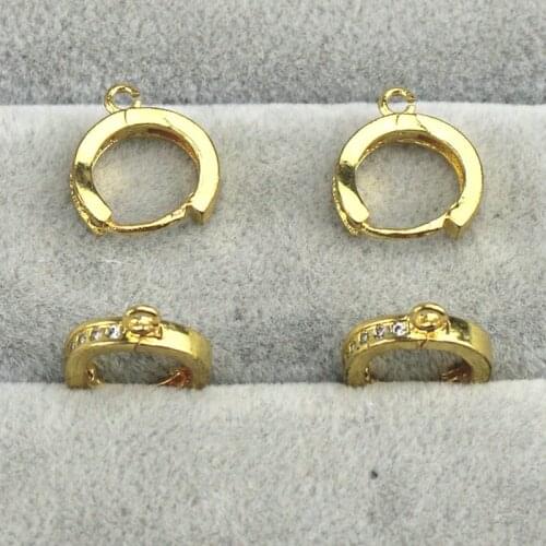 10pair/lot New design earring,cubic zircon micro pave charm jewelry, handmade diy necklace/earring jewelry