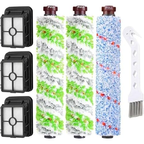 1868 Multi Surface Brush Roll For Bissell 1868 Crosswave Vacuum Models 1608683, 160-8683, 1608684, 2PCS Pet Brushes
