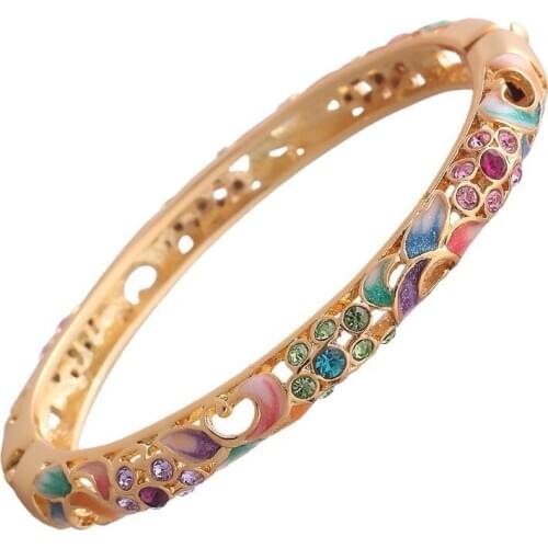 Bracelet wholesale crystal gilded Bracelet national style birthday gift Japanese and Korean fashion accessories gift