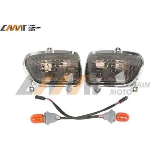 Motorcycle Front Turn Signal Lights Lens Shell Case for Honda Goldwing GL1800 2001-2014