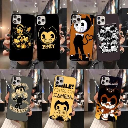 Bendy the ink machine Phone Case for iphone 12 pro max mini 11 pro XS MAX 8 7 6 6S Plus X 5S SE 2020 XR case