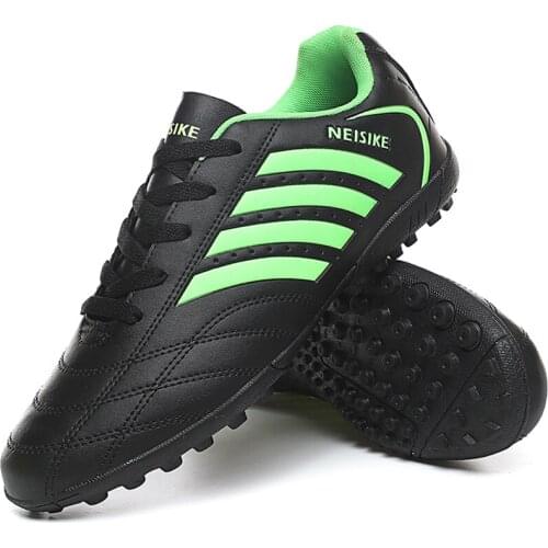 Kids Children Boys Soccer Shoes Cleats Sneakers Boy Child Sport Shoes Students Football Shoe Outdoor Trainer Speed Run Footwear