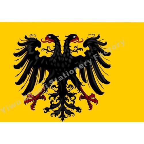 Germany Banner Holy Roman Emperor 1400 Flag 144X96cm 100D Polyester Double Stitched High Quality Banner Ensign Free Shipping