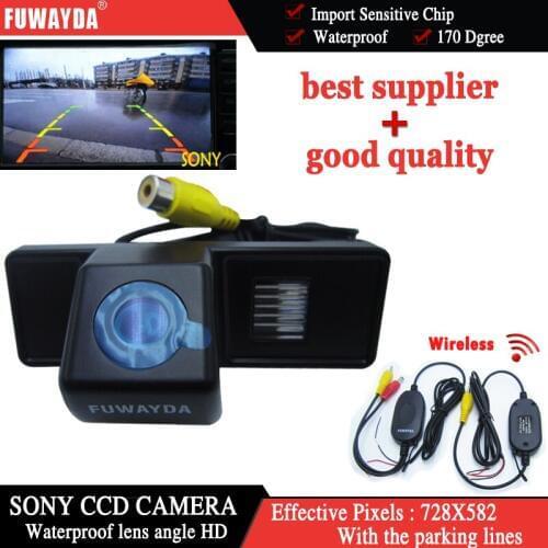 FUWAYDA wireless HD SONY CCD Car Rear View Camera Backup Reverse Camera with the parking lines for Mercedes-Benz Vito Viano