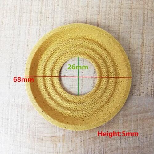 I KEY BUY 4pcs 68mm x 25.5mm x H 5mm Speaker Repair Spider Damper Speakers Spring Pads Elastic Wave Repair Accessories