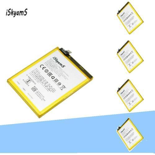 ISkyamS 5pcs 2910mAh BLP621 / BLP 621 Cell Phone Replacement Li-Polymer Battery For OPPO R9s Batteries