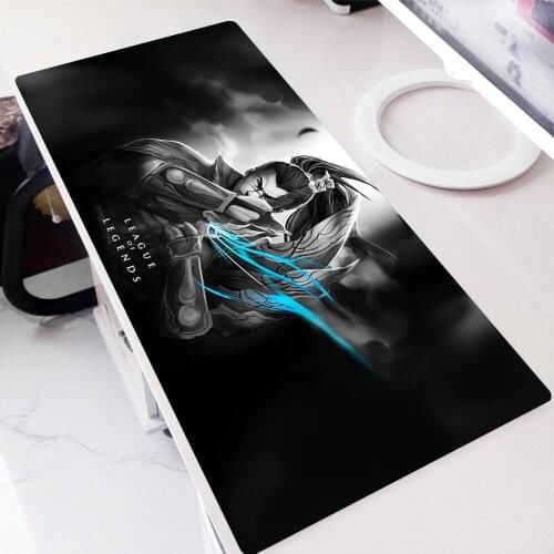 League of Legends For Office Deskmat Mouse Pad Kawaii Accessories Mousepad Gamer Rug Rubber Gaming Computer Table Full Gamer Pc