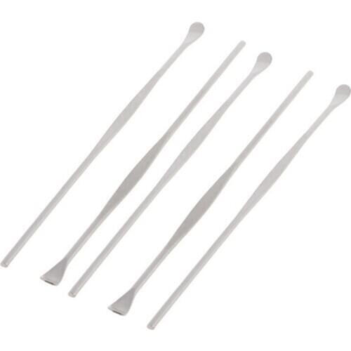 5Pcs Ear Wax Pickers Set Stainless Steel Earpick Wax Remover Curette Ear Pick Cleaner Ear Cleaner Spoon Care Ear Clean Tool