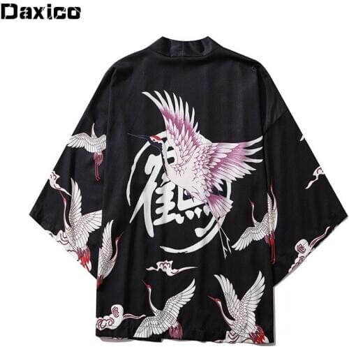 New Men Summer Haori Samurai Kimonos Karate Streetwear Shirt Japanese Kimono Cardigan Mens Japones Haori Yukata Bathrobe Tops