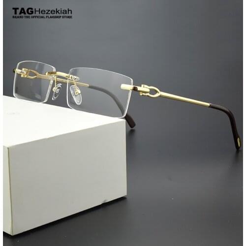 Retro Brand eyeglasses frame women Square Glasses Frame men 2021 myopia computer spectacle frames Vintage Handmade designer nerd